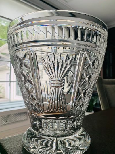 Waterford Millenium 5-Toasts Champagne / Ice Bucket; 10.5" Tall; LIKE NEW