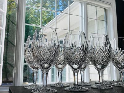 Waterford Ronan 159695 Iced Beverage Glasses - FLAWLESS - 12 Available - 7.75” Tall; $65 EACH