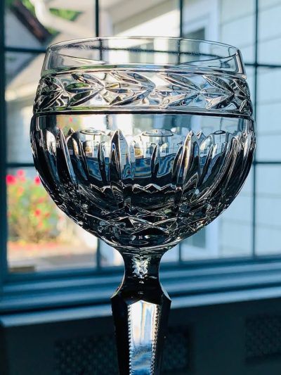 Rogaska Crystal Wine Hocks; Set of 9; Outstanding Quality / Like New Condition; Made in Slovenia