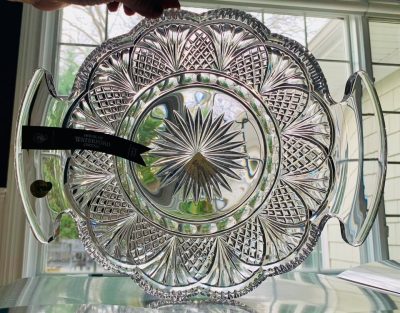 House of Waterford Mastercutter 13-Inch Platter New in Box; Made in Ireland