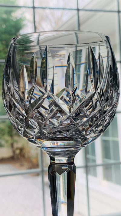 11 Vintage Waterford Crystal "Lismore" Wine Hocks; PRISTINE Condition; Signed; Made in Ireland